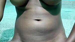 sexy lesbians engage in gentle finger play