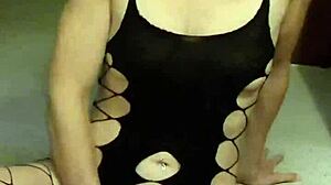 Hot Belgian Milf Fingers Herself In Lingerie