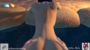 Genshin impact character caught in crossdressing sex