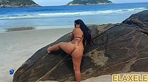 Prostitute pornstar engages in hardcore anal and oral in Rio.
