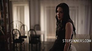 You won't believe these stepcousins getting freaky while waiting for family to arrive