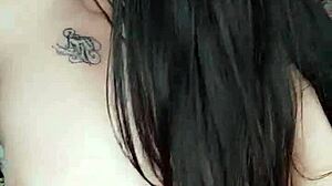 girl chats on video call with boyfriend