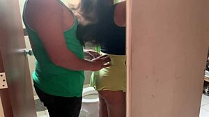 rico gets sucked in the bathroom almost caught