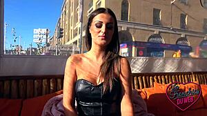 lylou glams, 25ans, you're such a stunning french coquine with big tits in lingerie