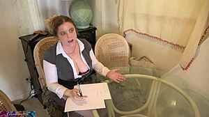 my stepsister quinn waters, blonde with big tits, helps make homemade porno with monster cock