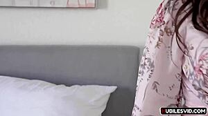 Natasha Nice shows stepson hot moves for Mother's Day