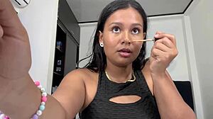 Makeup tutorial goes wrong with unexpected twist