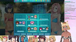 vtuber lewdneko gets wild in huniepop 2 double date part 3!