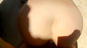 intense fucking on paradise beach with screaming orgasms