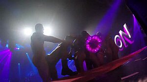Porn stars wild orgy at the club!