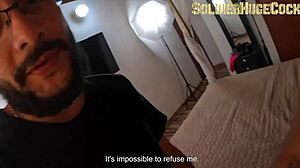 We gotta pause recording, but this slut demands my cock deep in her wet pussy right now.