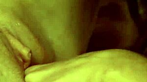 two hot beauties playing with a toy