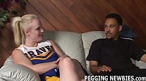 Intriguing will you handle every inch of this strapon?