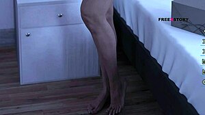 i dream of the landlady using her new toy for self-pleasure in indian 3d game