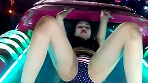 Sexy Thai stripper says, Watch me grind in this bikini!