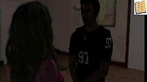 a wife and her stepmother share a game experience