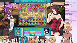 vtuber lewdneko gets wild in huniepop 2 double date part 3!