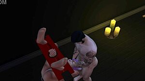 Gareth returns and intensely fucks all his gay housemates in group threesome.