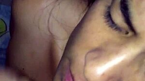 In this casual oral scene, a sexy woman engages in intimate sex.