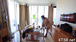 shemale's big ass pounded by monster cock