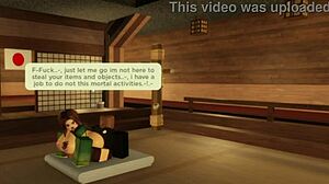 girl intruded my cave so i had to give her a good fuck