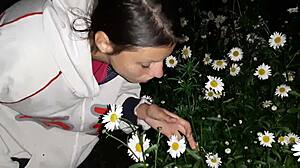 sex with housekeeper after garden walk leads to mutual masturbation orgasm 😍