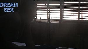 homemade curvy babe sucks monster cock moaning