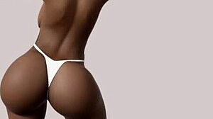 huge booty black girl nalgona