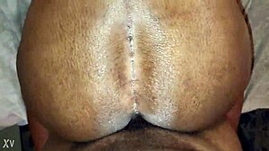 a bbw granny gets her fat ass blasted with cum in doggystyle