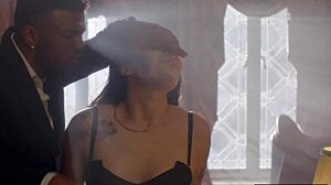 Vanessa's late night hookup with stranger turns wild with blowjob and doggystyle