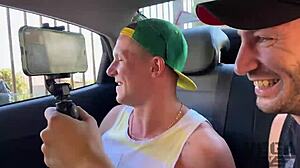 Widow lured three guys into haunted house and made them fuck her