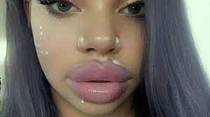 Anime Hentai Blowbang Covers Face In Cum With 100 Facials