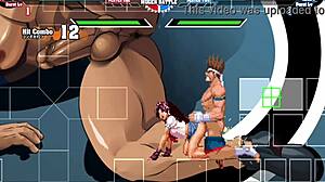 joe higashi fucks athena asamiya with intense sound effects.