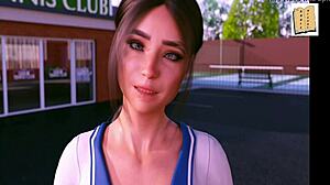 Being a dik chick route 51 hot kiss with jill in changing rooms.