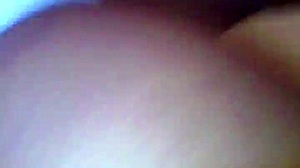 Ebony Gets Creamy Pussy From Big Black Cock Creampie