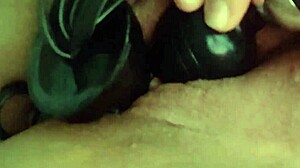 Amateur Uses Toys For Anal And Masturbation On Small Tits