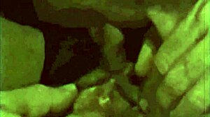 Vintage Interracial Fuck: White Cock Pounds Black Hairy Pussy Hard!