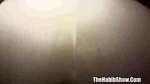 blonde freak explores anal toys in the hood with friends 😈