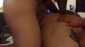 yo, watch this chubby babe take a monster cock in her fat ass for anal fun!