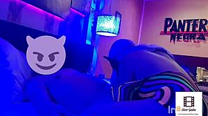 Old Peruvian couple caught watching Marina Gold porn.