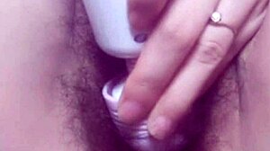 My lower body is hot and tight inside, want to feel my wet pussy with dildo toys?