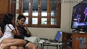 she annoyed me during the game so i had to handle it firmly