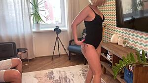 Fucking young 18+ wife while husband at work.