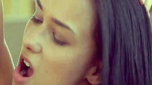 Gorgeous legal age teen feels adorable pleasure in blowjob and fucking with old amateurs.