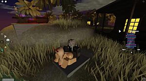 exploring 77 roblox porn with wet tits and anal.