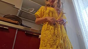 gostosa latina masturbates with monster cock and natural tits