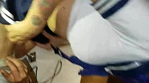 This Chinese guy drilled my vagina so nicely until he came inside