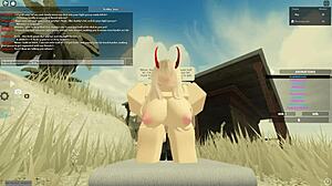 exploring 77 roblox porn with wet tits and anal.