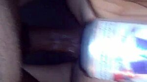 Bbc Pounds White Girl's Pussy Hard And Fills Her With Cum!