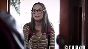 Superstar Jock Taunts Virgin Aften Opal.